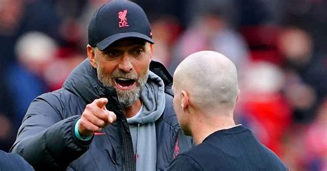 Klopp Receives Two Game Ban For Comments About Referee Tierney Football