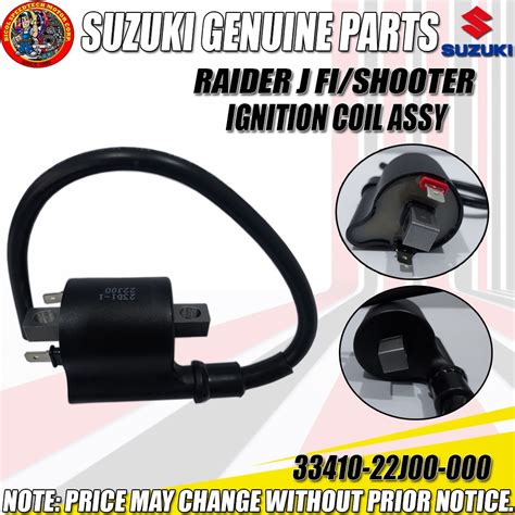 RAIDER J 115 FI SHOOTER Fi IGNITION COIL ASSY SGP GENUINE 33410