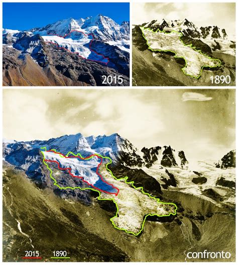 Ghiacciai Del Gran Paradiso Il Ritiro Eccezionale