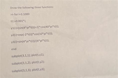 solved draw    functions  cheggcom