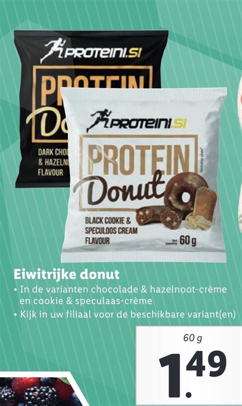 Eiwitrijke Donut Aanbieding Bij Lidl