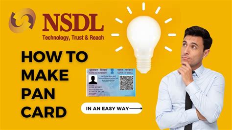 How To Apply Pan Card Online Nsdl Sirf Aadhar Card Se Pan Card Kaise