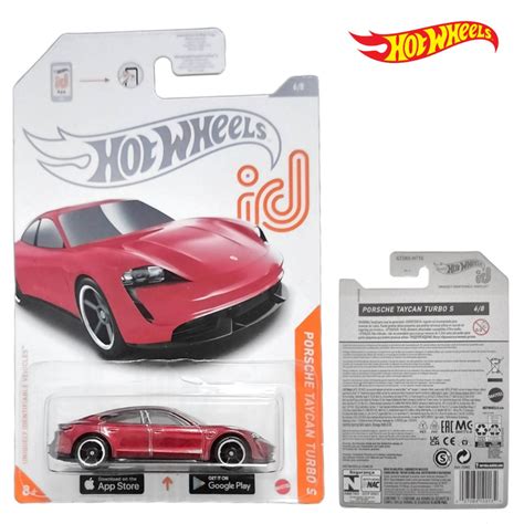 โมเดลรถเหล็ก Hot Wheels Id รุ่น Porsche Taycan Yurbo S ลิขสิทธิ์แท้100