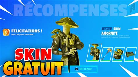 Nouveau SKIN Gratuit PARRAINER Un AMI Sur Fortnite Saison 4 YouTube