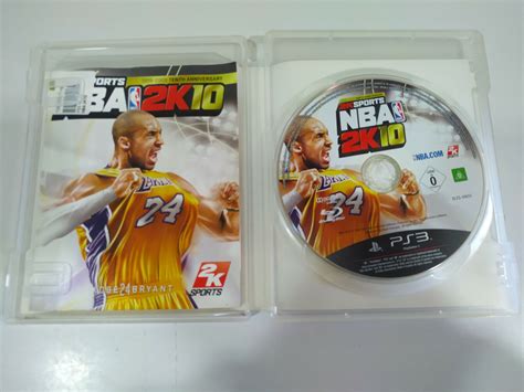 Nba 2k10 2k Sports Kobe Bryant Cover Set Playstation 3 Ps3 Sony Ebay