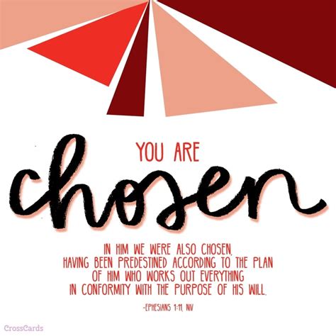 You are Chosen! - Inspirations