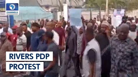 Gunshots As Apc Pdp Members Clash In Port Harcourt Over Inspection Of