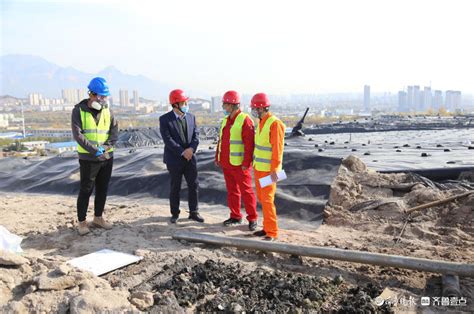 山东省地矿局五院党委副书记赵新村深入项目一线调研走访建设生活治理