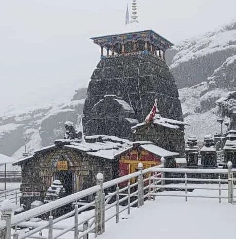 Tungnath Portals Closed For Winter Pioneer Edge Uttarakhand News In