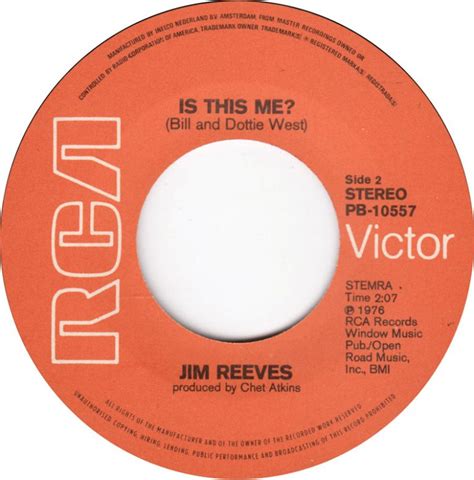 Jim Reeves I Love You Because 7si Nl 1976 With New Musical Arrangements Het Plaathuis