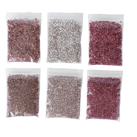 Sparkly Glass Glitter Diy Irregular Glass Chips Crushed Glass Mold Filler Decoration