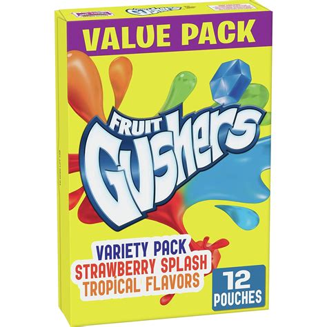 Fruit By The Foot Fruit Gushers Roll Ups Variety Pack 16 Ct Ubicaciondepersonas Cdmx Gob Mx