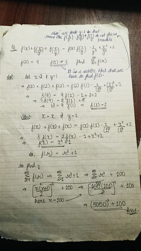 Let F Be A Polynomial Function Which Satisfies The Relation Fx Fxy 2 Fy Fx