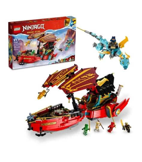 LEGO NINJAGO DRAGONS Rising Destiny’s Bounty Race Against Time 1739pcs ...