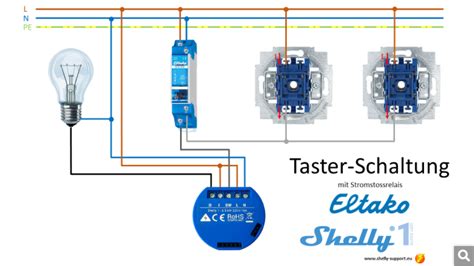 Tasterschaltung Stromstossrelais Anschließen Anleitung Von 48 OFF