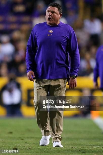 1 524 Ed Orgeron Photos And High Res Pictures Getty Images