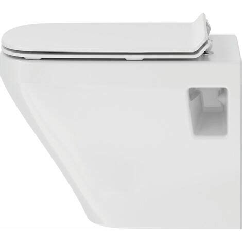 Pack WC Suspendu Duravit DuraStyle Cuvette Rimless Compact Abattant