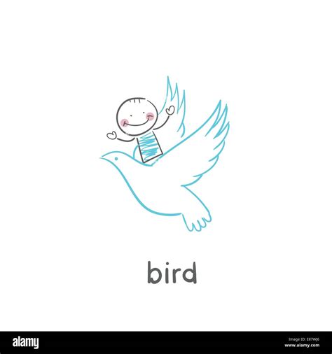 Bird And Man Stock Vector Image And Art Alamy