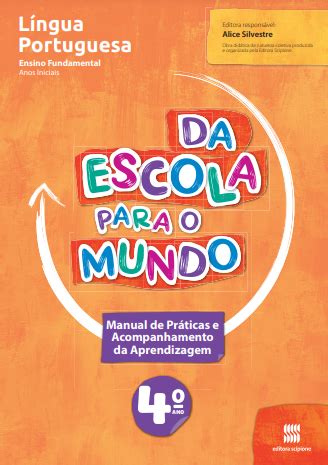 Da Escola Para O Mundo L Ngua Portuguesa Ano Pnld E E Docente