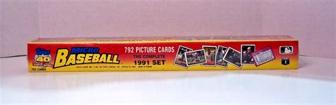 1991 Topps Micro Baseball Cards Complete Set 792 Cards 40 Years Factory