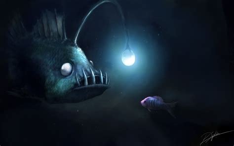 Dark Depths Of The Sea By Psiipilehto On Deviantart