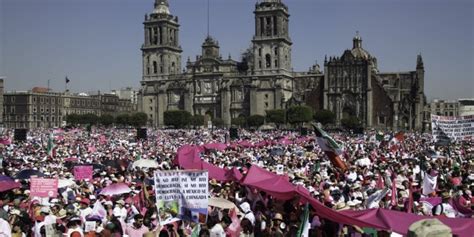 Video As Se Puso La Marcha A Favor Del Ine Pol Tico Mx