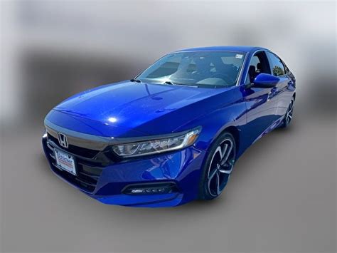 Certified Pre Owned 2018 Honda Accord Ex L Navigation 15t For Sale In