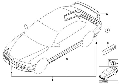 Exploring The Components Of BMW E46 325ci Rear Bumper An Illustrated