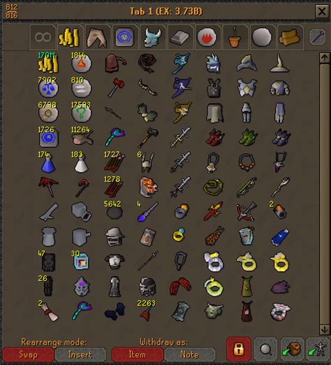 [osrs] Completed Gear Tab R Banktabs