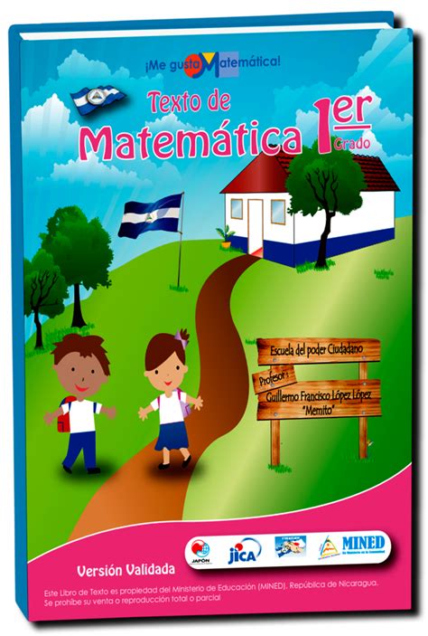 Libro de matemáticas primer grado 2023 Libros de Nicaragua