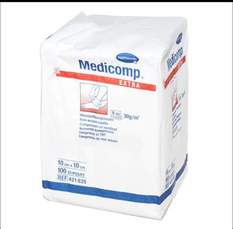 Medicomp Extra Comprese Nesterile Cm Ctx Buc Hartman