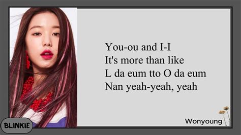 Ive After Like Easy Lyrics Romanized Youtube