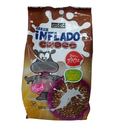 Arroz inflado sabor chocolate Ceridés 500 g 1 1 lb Supermarket 23