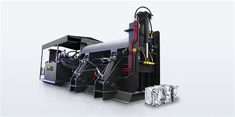 Car Logger Balers Techonology For Solid Waste Recycling Shear