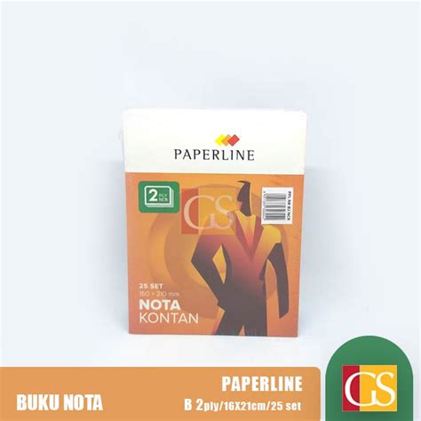 Jual BUKU NOTA KONTAN PAPERLINE BESAR NCR 2 PLY RANGKAP 2 B2 Shopee