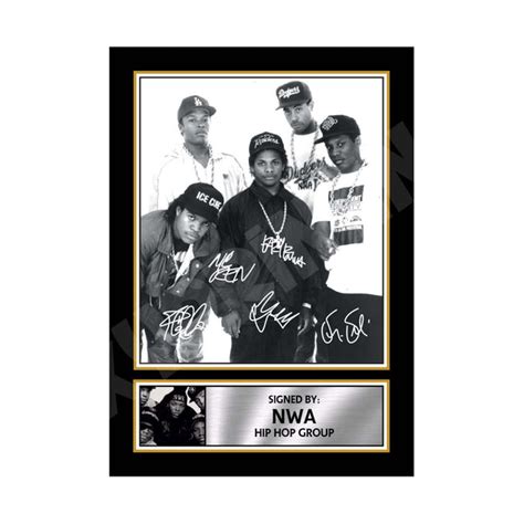 Signed Nwa Poster