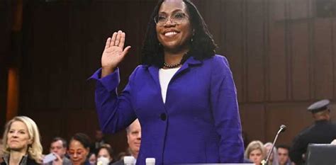 The first black female judge of the US Supreme Court has taken the oath ...