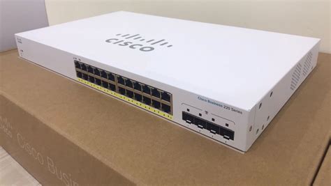 CBS220 Smart 24 Port GE 195W PoE 4 Gigabit SFP CBS220 24P 4G