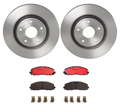 Chrysler Dodge Ram Disc Brake Pad And Rotor Kit Front 330mm