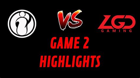 Ig Vs Lgd Highlights Game Lpl Playoffs Summer Quarterfinals