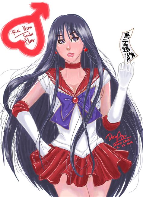 Sailor Mars Fan Art by cruxiepink on DeviantArt