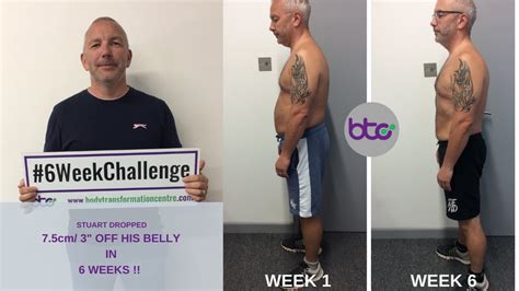 Stuarts 6 Week Body Transformation Challenge Loughborough Body Transformation Centre Youtube