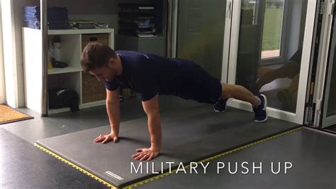 MILITARY PUSH UP YouTube