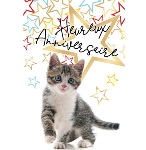 Carte Anniversaire Animaux Rodrigues SA