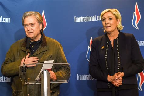 Bannon Speaks At Frances Far Right Political Party Gathering