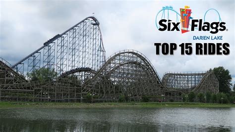 Top 15 Rides At Six Flags Darien Lake Youtube