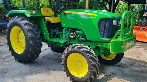 New John Deere 5050 D 50 Hp 4wd Tractor Full Review Price Mileage