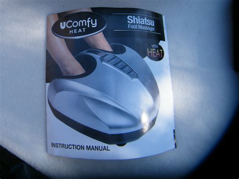 Ucomfy Shiatsu Foot Massager With Heat And Manual Model 9209 Ebay