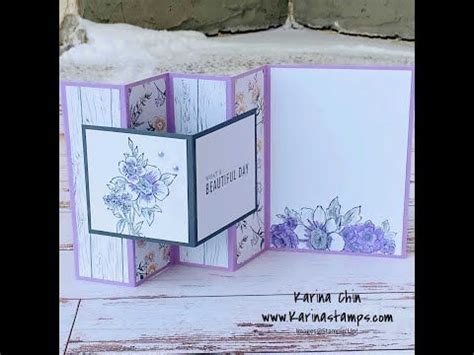 Honeybee Home Accordion Card Karina Chin Stampin Up Demonstrator