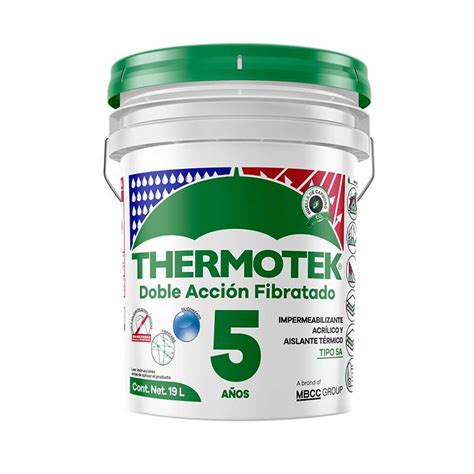 Thermotek Sellador Primario Cubeta L Para Mejorar El Off